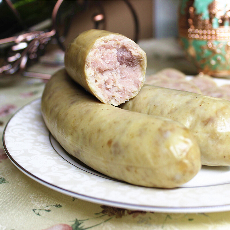 俄罗斯白肠 每根118g 哈尔滨特产媲美红肠 ×5根 装 *3个