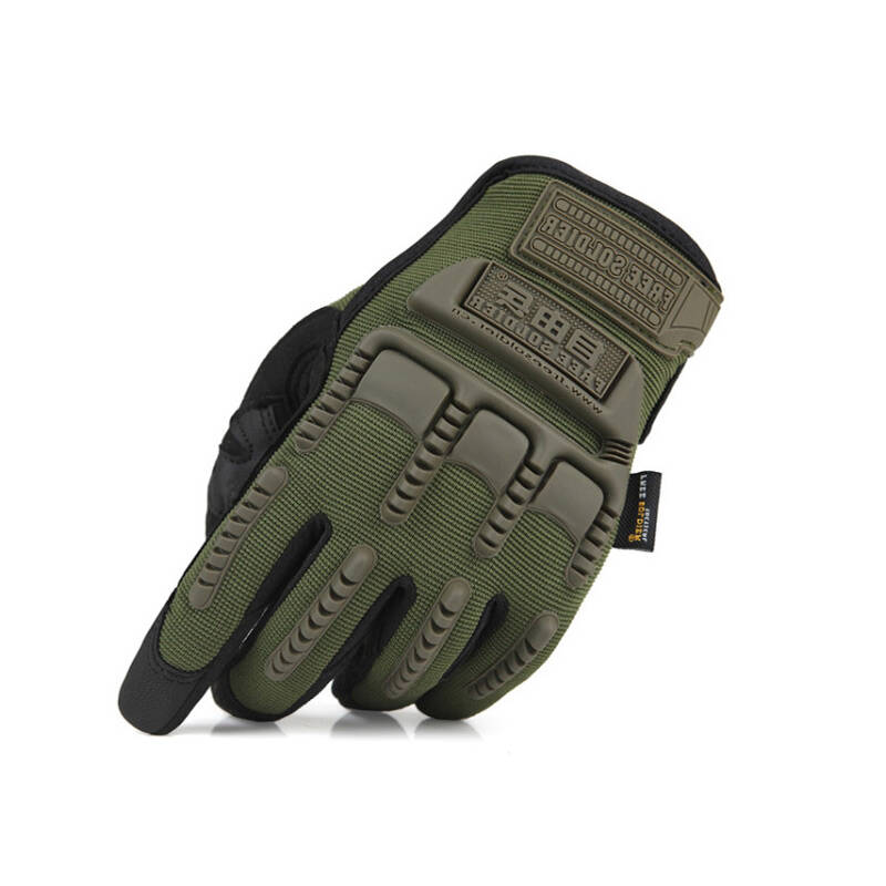 自由兵 户外装备战术全指手套 山地自行车骑行手套 手机触屏 军迷用品