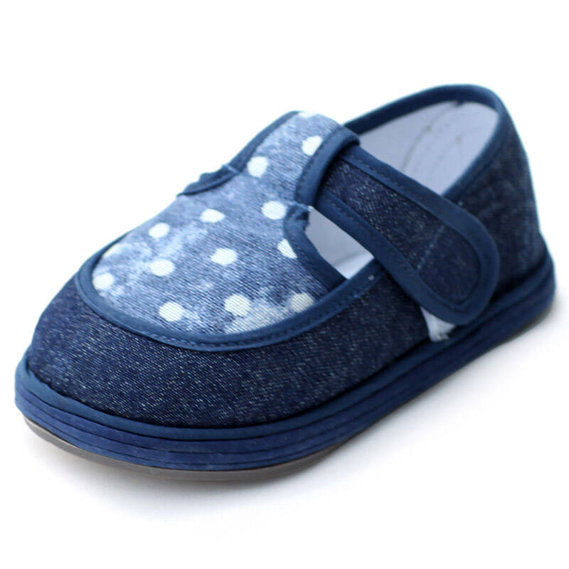 蓝贝璐 宝宝婴幼儿童 纯手工北京布鞋 学步鞋 l521d 蓝色 12码/鞋内长