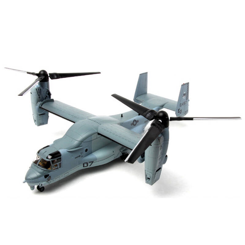 fov1:72 美军mv-22鱼鹰运输机合金成品军事仿真模型军模85121