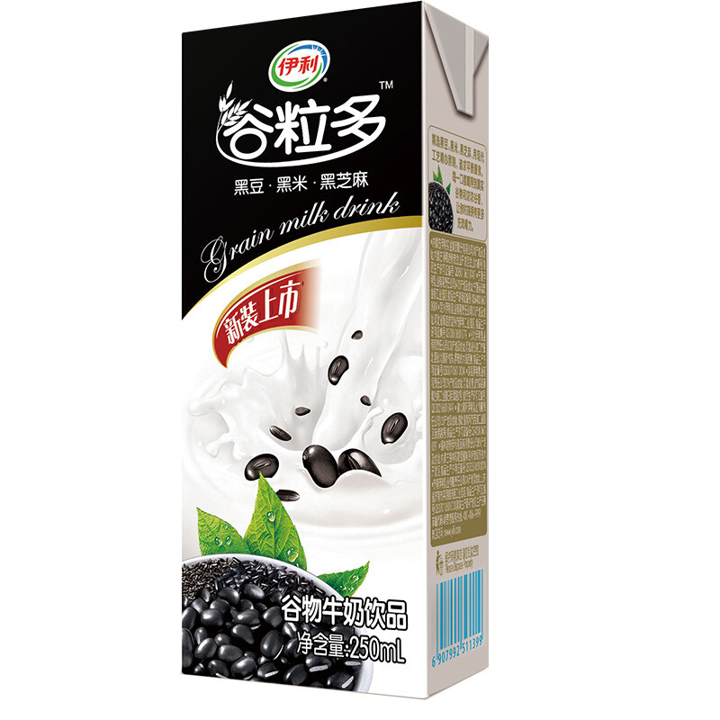 饮品 "的搜索结果 营养谷物 醇香牛奶~    伊利谷粒多,采用现代工艺将