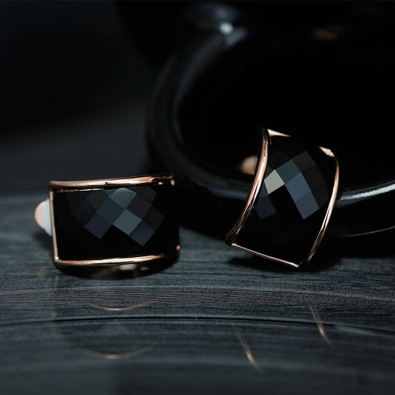 韩国时尚半圆无洞软垫耳夹耳环无耳洞女 没有耳洞假耳饰品 黑色