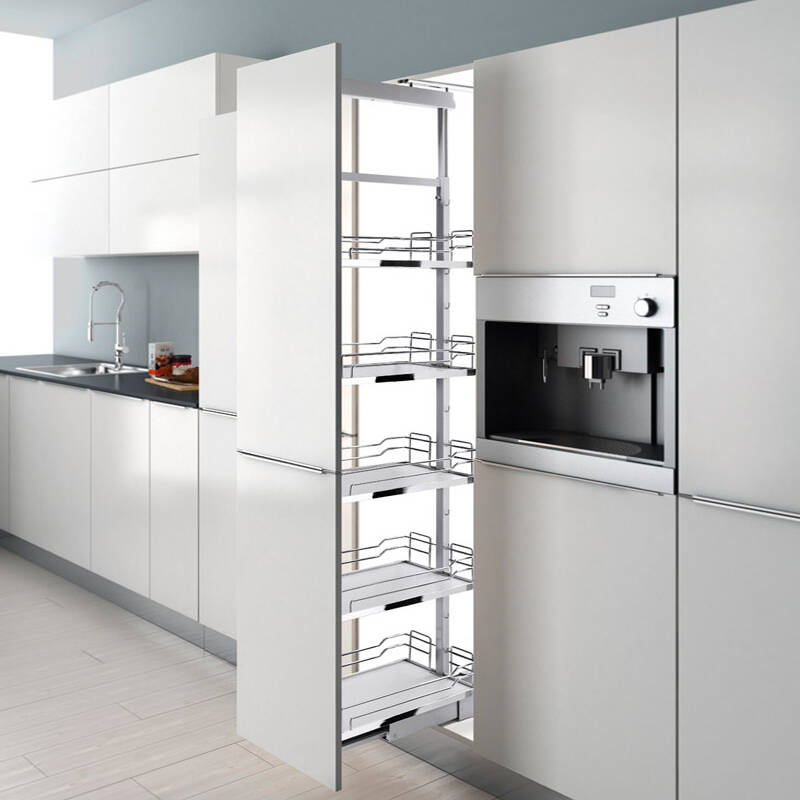 higold/悍高 厨房橱柜拉篮 厨房置物拉篮储物碗碟篮调味篮 厨柜拉篮