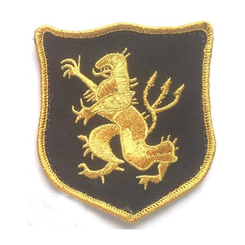无贼出品|海军特种作战群 海豹6队六队seal 6金小队臂章带魔术贴 金色