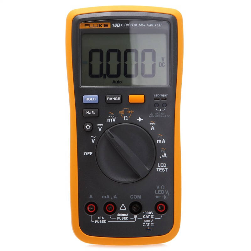 福禄克(fluke) f18b  经典型号全面升级 新增频率占空比测量 更大屏