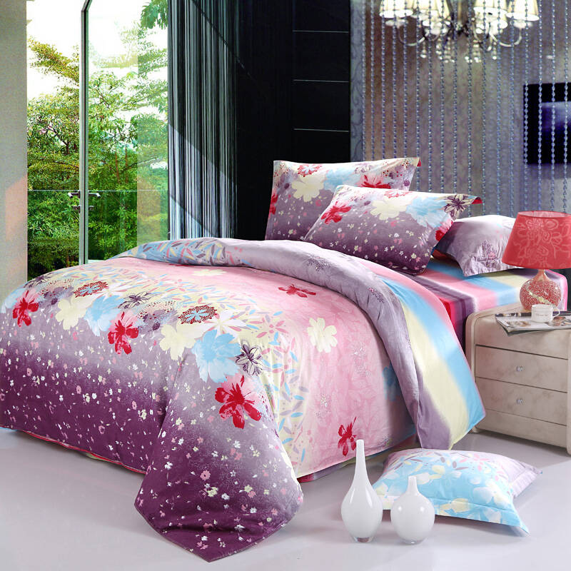 盘丝家纺 pansi 开业大促销 纯棉四件套 活性印花 中国家纺领导者!