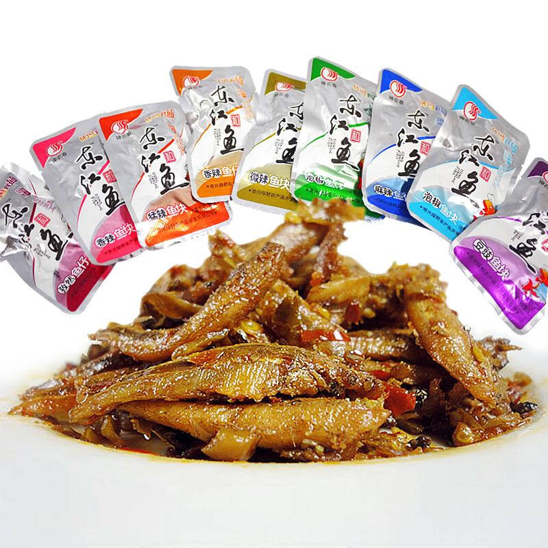 【湖南馆】神农春东江鱼500g 湖南郴州资兴特产 东江鱼块鱼仔零食