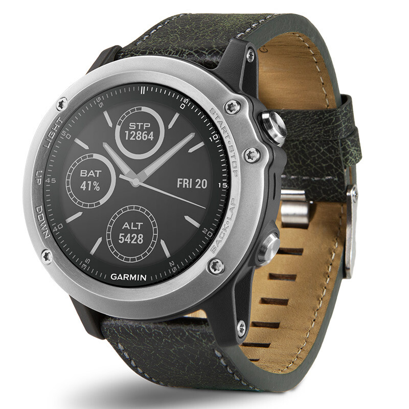佳明(garmin)fenix3 飞耐时3钛合金蓝宝石镜面gps多功能登山跑步智能