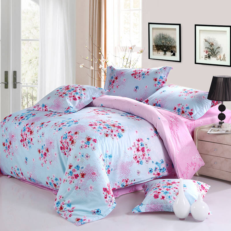 盘丝家纺pansi 开业大促销 纯棉四件套 活性印花 中国家纺领导者!