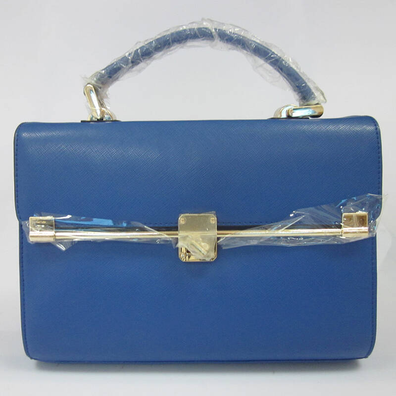 pstia/宝狮缇 2014年新款 女士手提包 蓝宝石 蓝色