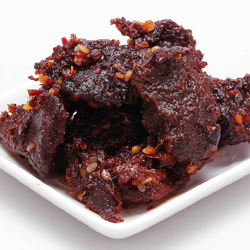 老川江麻辣/五香牛肉干155g 重庆石柱特产零食 麻辣味