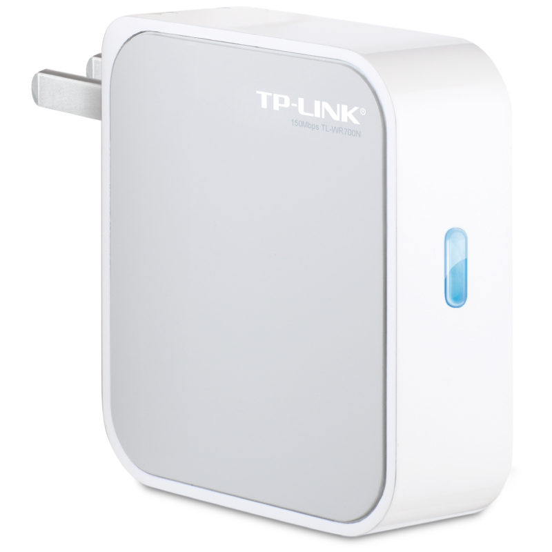 TP-LINK 无线路由器TL-WR700N 迷你mini便携式酒店中继无线wifi放大器