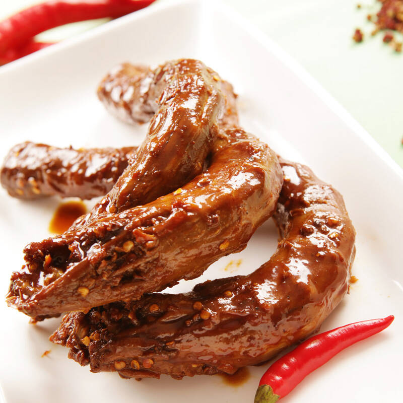 周黑鸭 真空包装鸭脖子215g 湖北特产武汉特产 零食