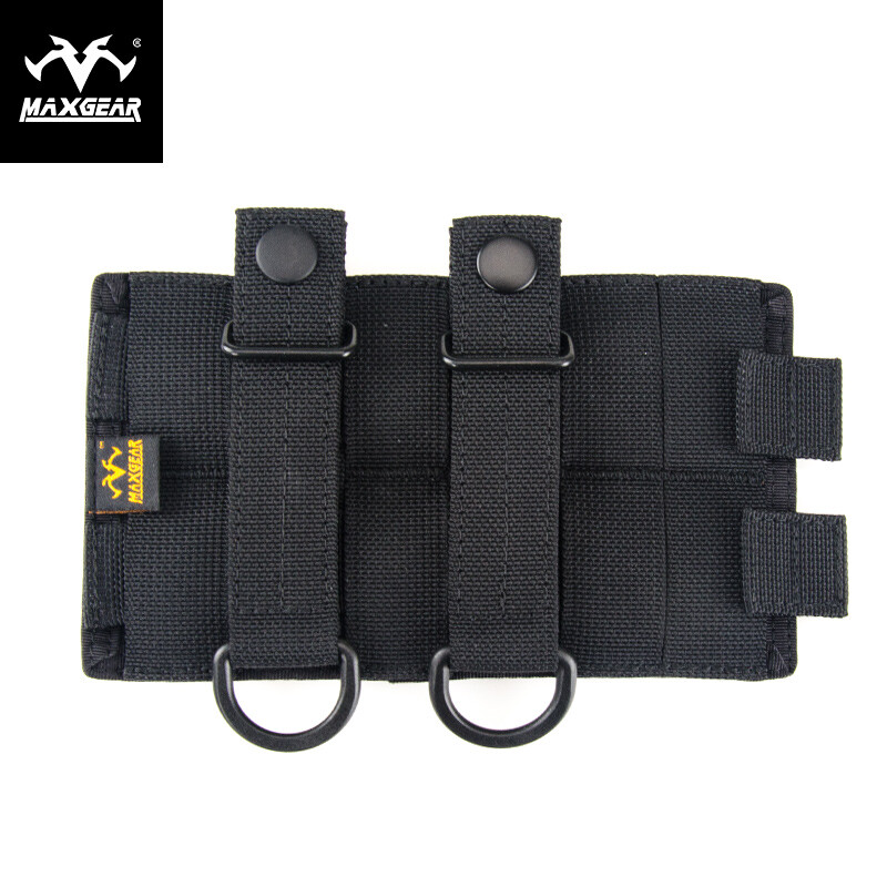 MAXGEAR 5英寸多功能模组板 杂物袋 配件附包 军迷户外 MOLLE系统 黑色 