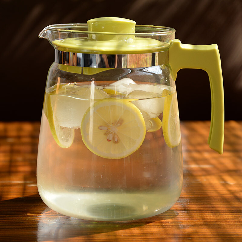 紫丁香 2l无铅耐热玻璃冷水壶加厚大容量果汁壶
