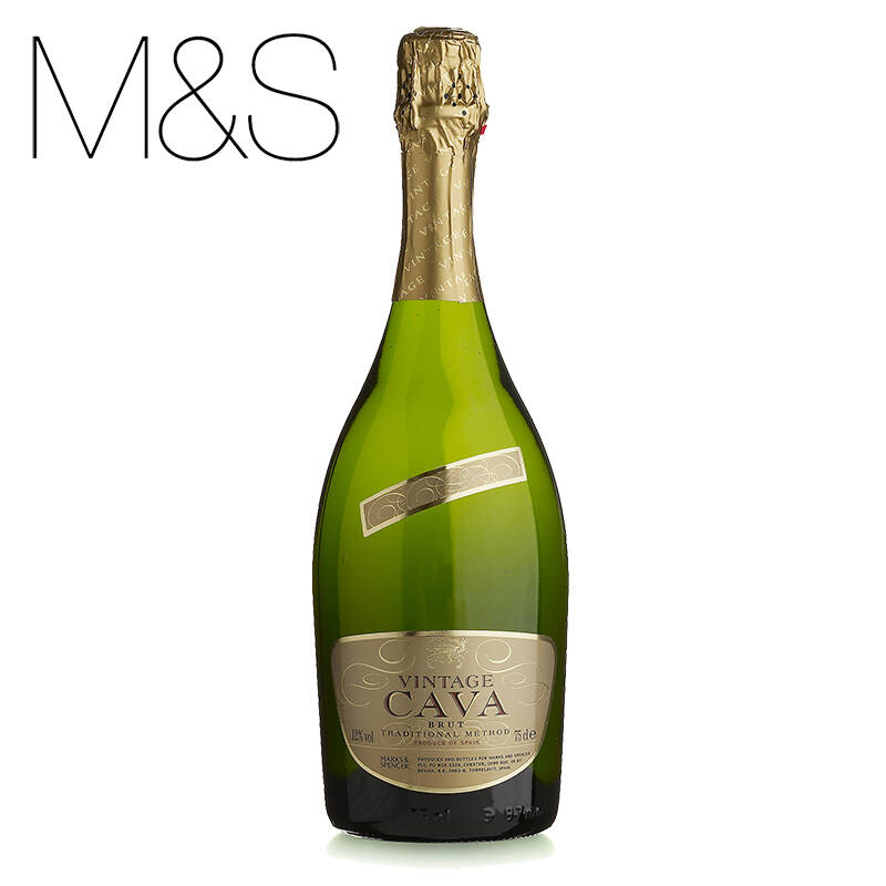 马莎起泡酒 西班牙 原瓶进口 卡瓦传统起泡酒气泡酒 葡萄酒 750ml