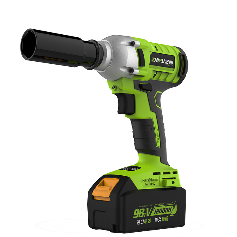 芝浦 无刷电动扳手多功能锂电充电扳手调速电动螺丝刀专业脚手架冲击