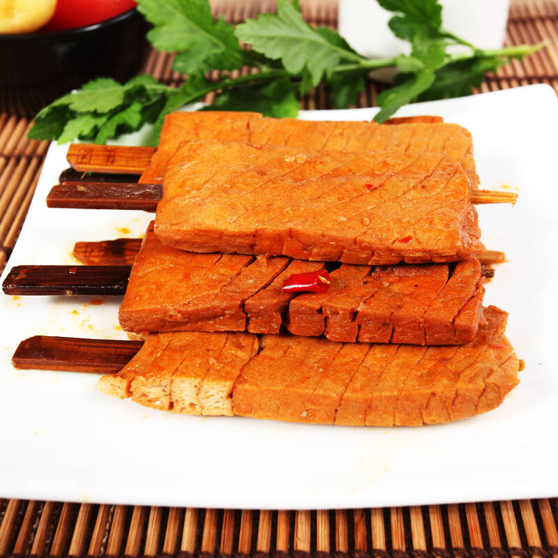 雨润 休闲食品 香辣味兰花干25g*1袋 独立包装麻辣豆干 豆腐干 办公室