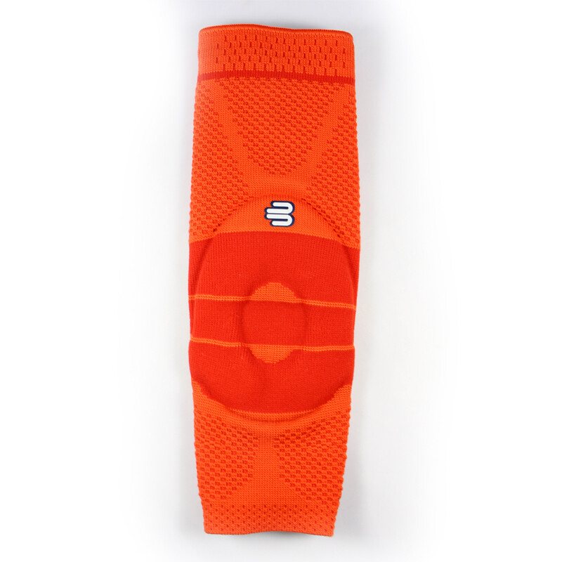 保而防(bauerfeind)徒步登山赞护膝genutrain 橘红色 5码