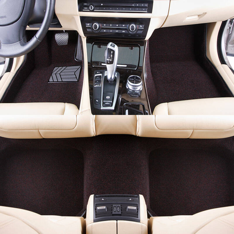 小宝哥 路虎汽车地毯丝全包围脚垫发现 神行者 览胜 激光 保时捷卡宴