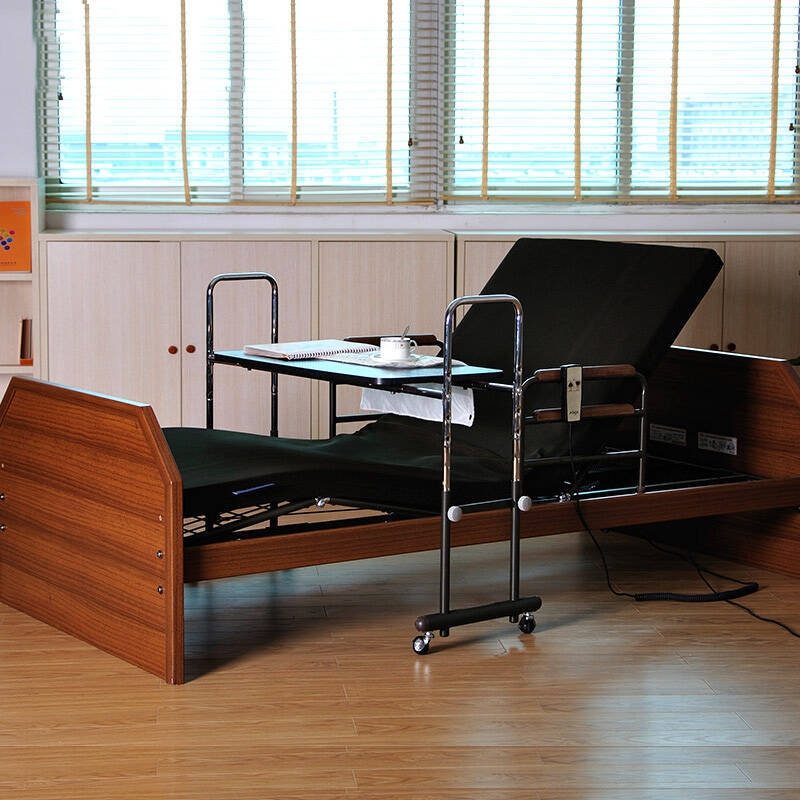 家用护理床瘫痪病人老人辅助起身理疗床多功能电动升降折叠床l200