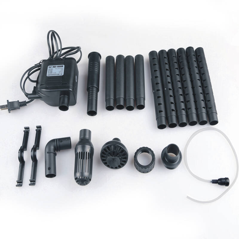 森森上过滤龙鱼缸潜水增氧泵过滤超静音抽水泵 hqj-1000b 包邮