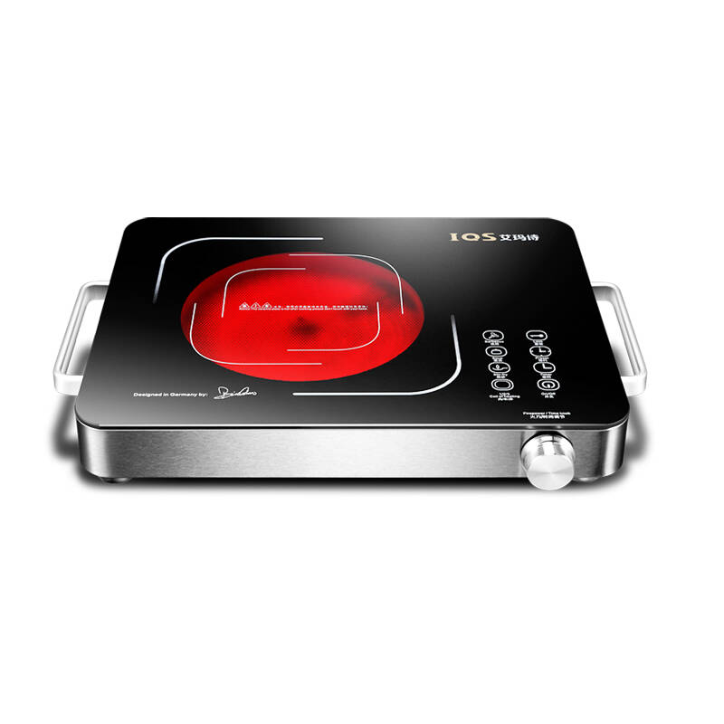 iqs/艾玛诗 1807 七环电陶炉静音 火锅炉节能无辐射电磁炉 黑色