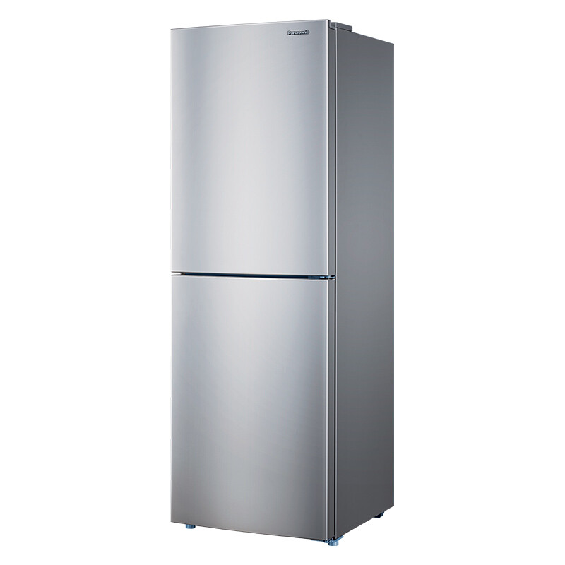 松下(panasonic)风冷无霜两门冰箱 时尚造型 高效节能 银离子抗菌除