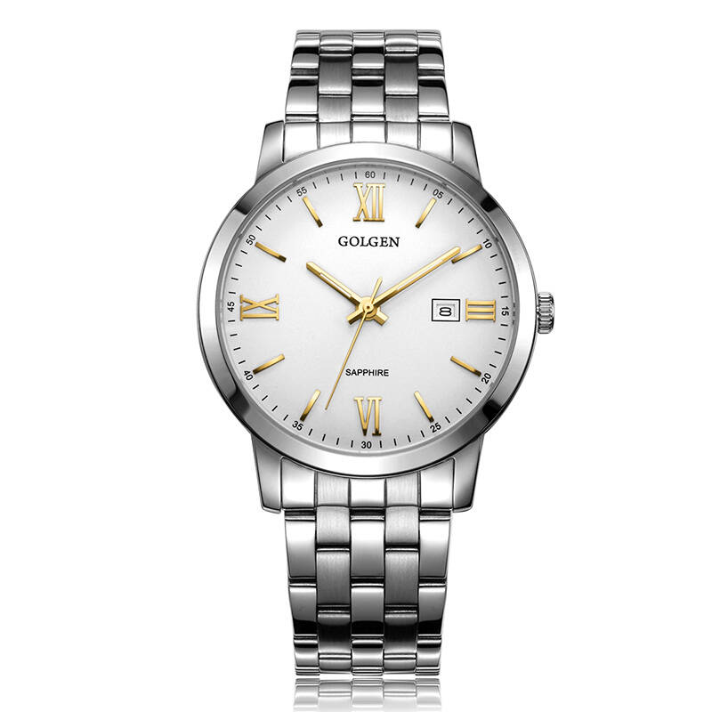 古尊(golgen)精钢防水手表男士石英表男士手表男表19007 19007m.vgs