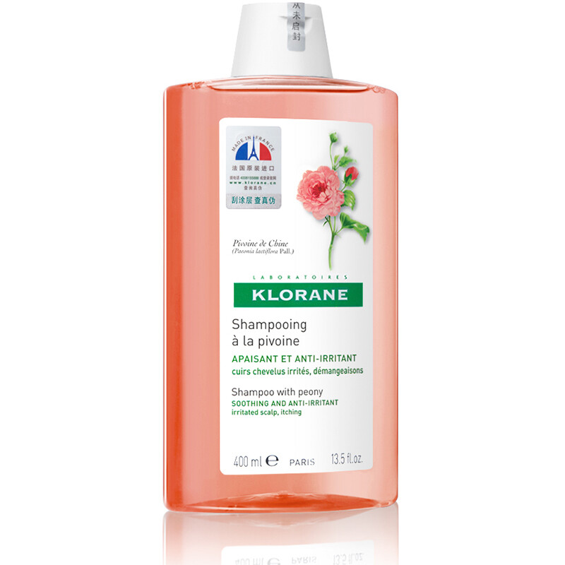 康如(klorane)头皮舒缓洗发露400ml 凑单品