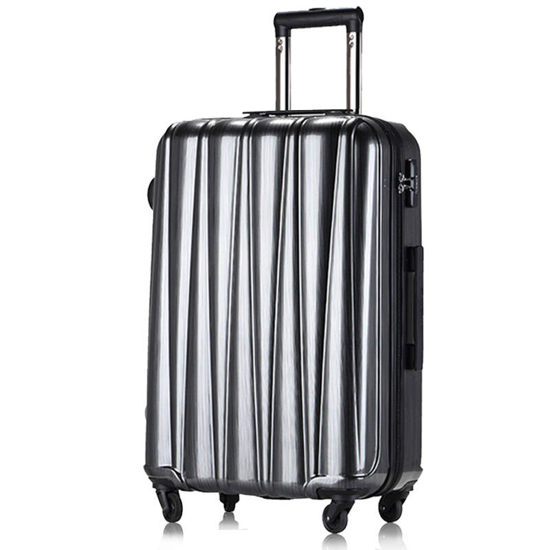 花花公子playboy万向轮旅行箱拉杆箱行李箱20寸 黑色 20寸