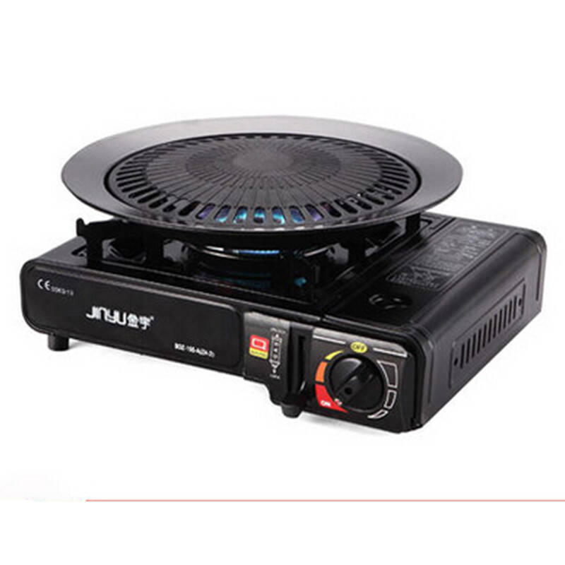 户外卡式炉两用炉防风便携式野炊炉具燃气烧烤炉野营炊具 双用卡式炉