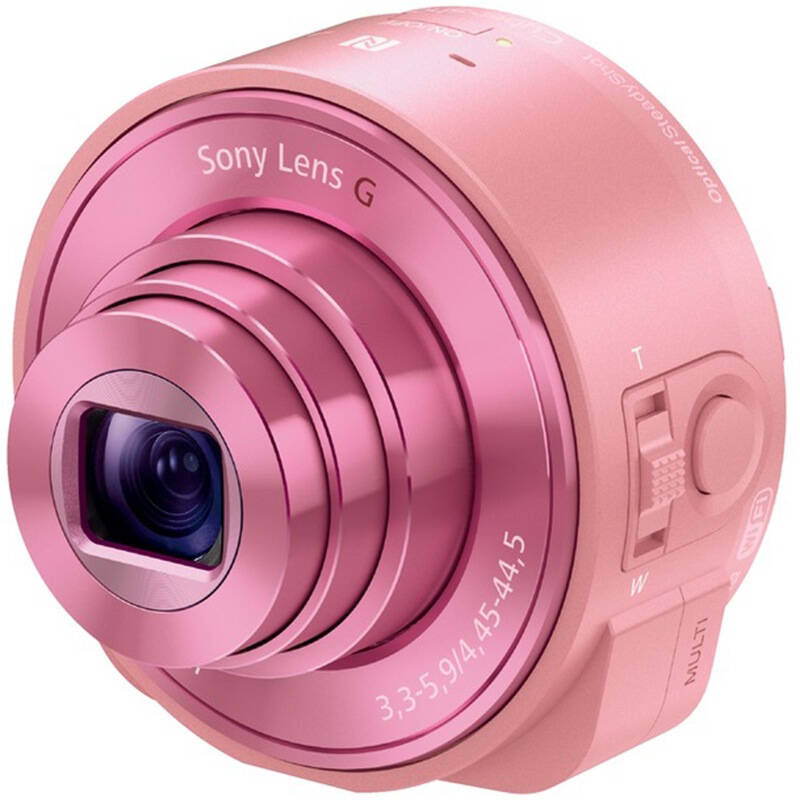 索尼(sony)dsc-qx10 镜头数码相机 粉色 自营