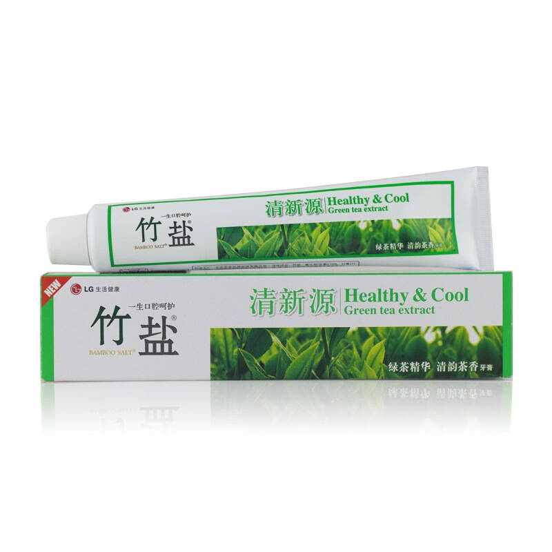 lg竹盐 清新源 牙膏 150g(清韵茶香(绿茶精华 清韵茶香 自营