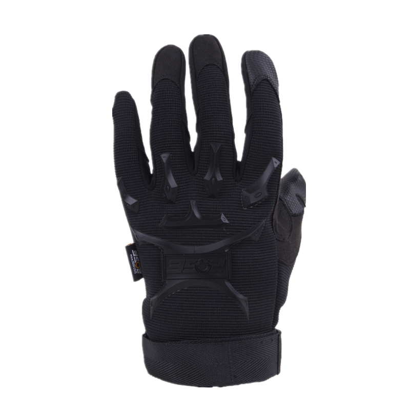 际华3502军工品质 户外战术手套Ⅱ 全新触屏设计 黑色 大