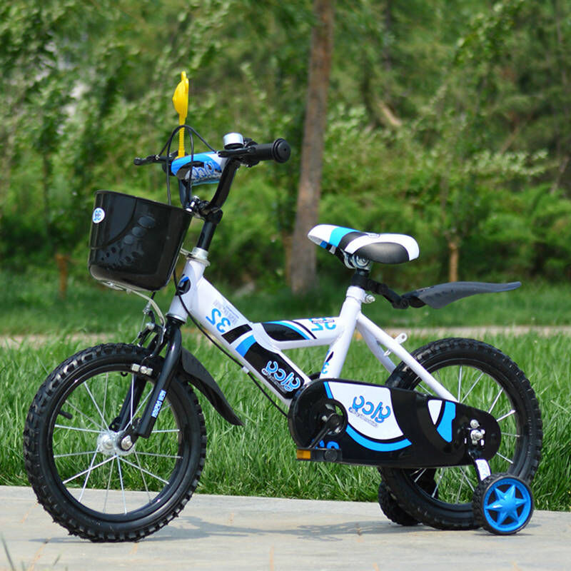 儿童自行车新品好伦哥脚踏车儿童单车小孩子宝宝童车自行车 浅蓝色 12