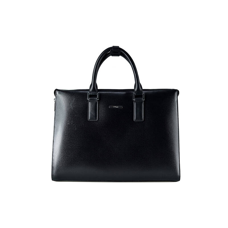 s.t.dupont都彭 p6259180 新款男士牛皮横身手提公文包 黑色