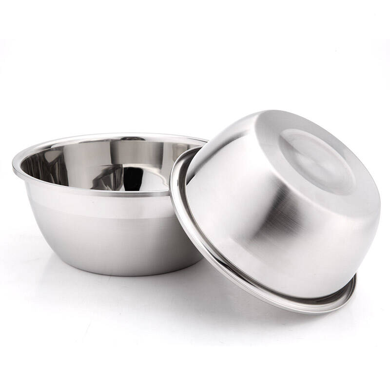 兴财京东直供 食品级不锈钢盆加厚加深汤盆菜盆子饭盆日式调料缸 18cm