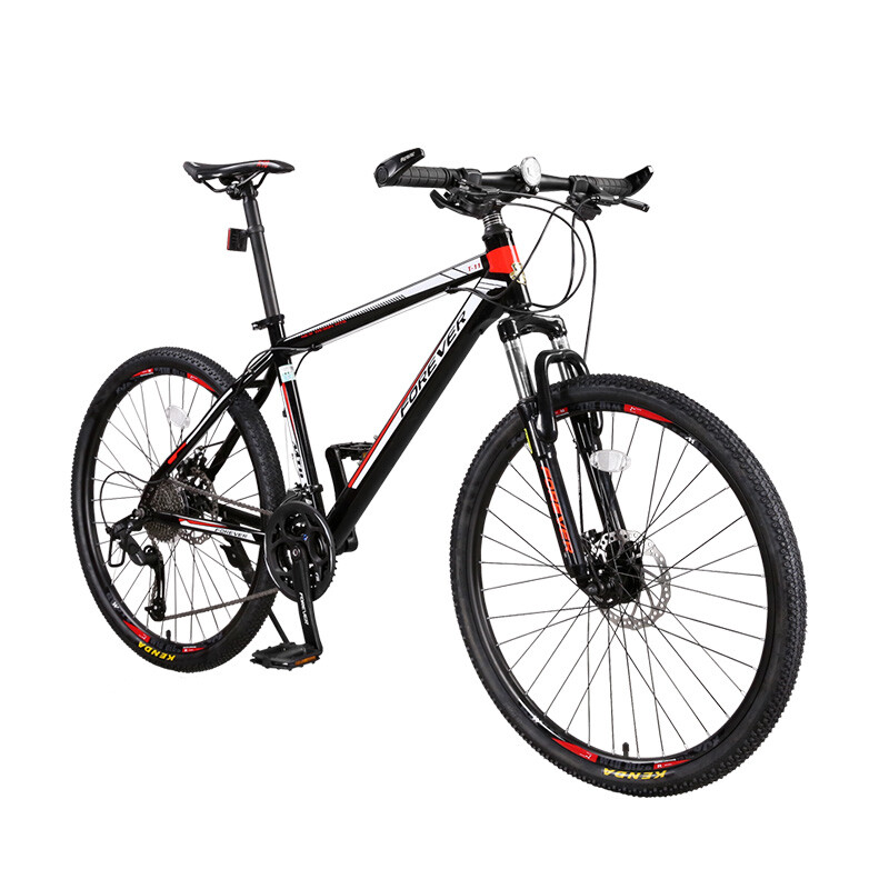 永久27速自行车山地车 双碟刹/轴承中轴/铝合金车圈/男女士单车 t11