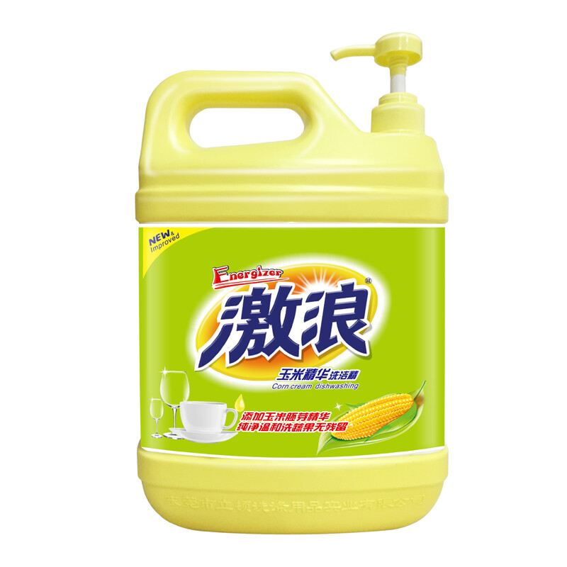 激浪 玉米精华洗洁精 3kg装/瓶 *2个
