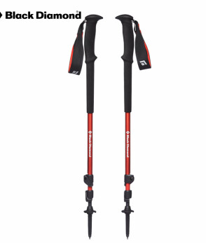 BlackDiamond黑钻BD户外登山杖伸缩手杖轻徒步装备户外用品112507112507-6006（含雪托）单支