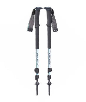 BlackDiamond黑钻BD登山杖女款可调节伸缩手杖铝制徒步装备112508BD112508-3000（含雪托）单支