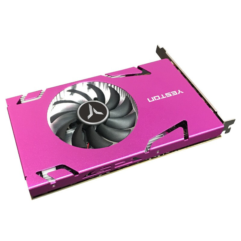 盈通(yeston)r7 350 2g d5 6minidp 多屏显卡系列之6屏显卡 灵活输出