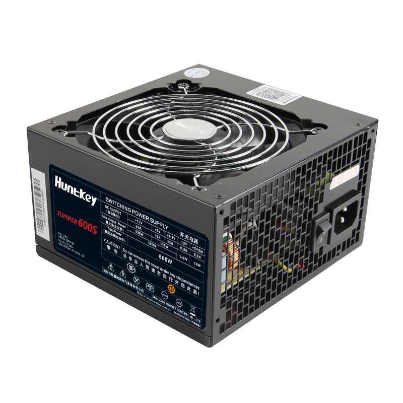 航嘉(huntkey)额定600w jumper600s电脑电源