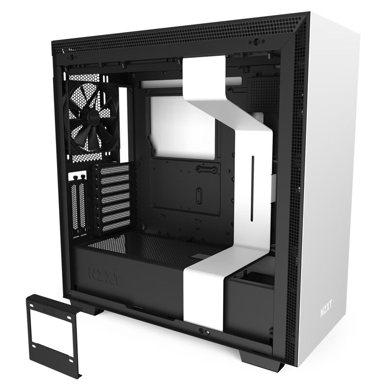 恩杰nzxt h710i 白色 diy中塔atx机箱