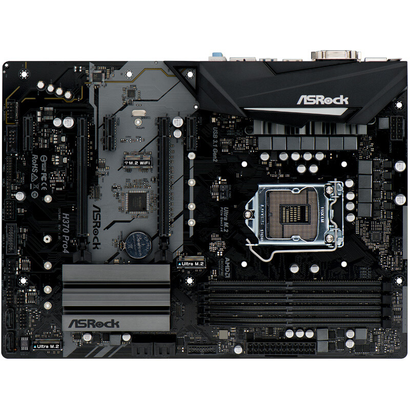 华擎(asrock)h370 pro4主板