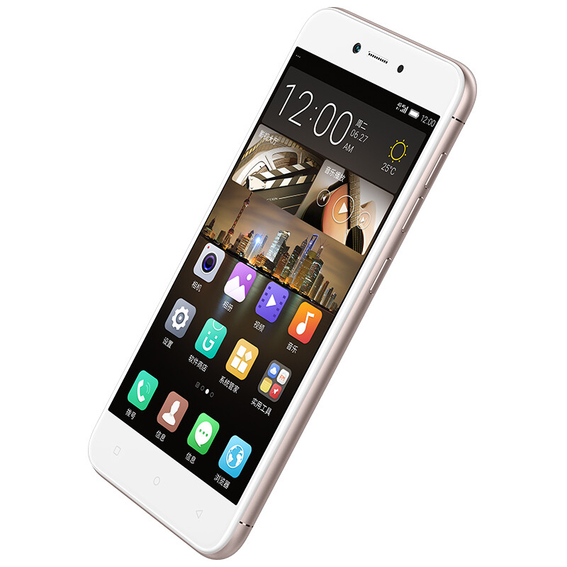 金立f109 樱花金 3gb 16gb版 全网通4g手机 双卡双待