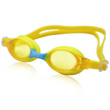 英发（YINGFA）男女儿童一体游泳镜 高清晰防水防雾游泳眼镜小童款 幼儿泳镜 黄色