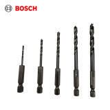 博世（BOSCH）5支六角柄木工钻头套装（5件套）(2/3/4/5/6mm)