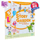 The Story Garden 3 小学英语 故事花园3学生书+笔记本+电子互动书 含音视频和练习资源A1-A2剑桥YLE-KET考试适用